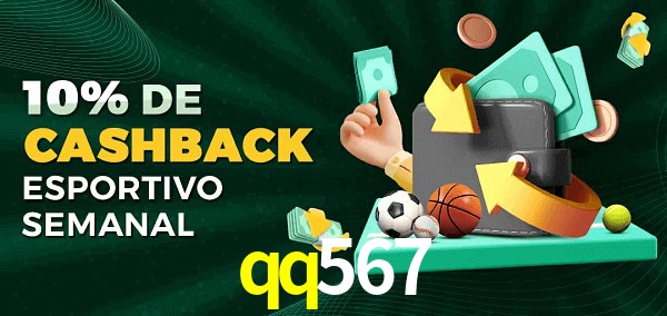 10% de bônus de cashback na qq567